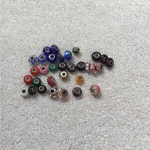 Colorful Glass Beads for necklaces